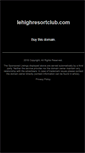 Mobile Screenshot of lehighresortclub.com